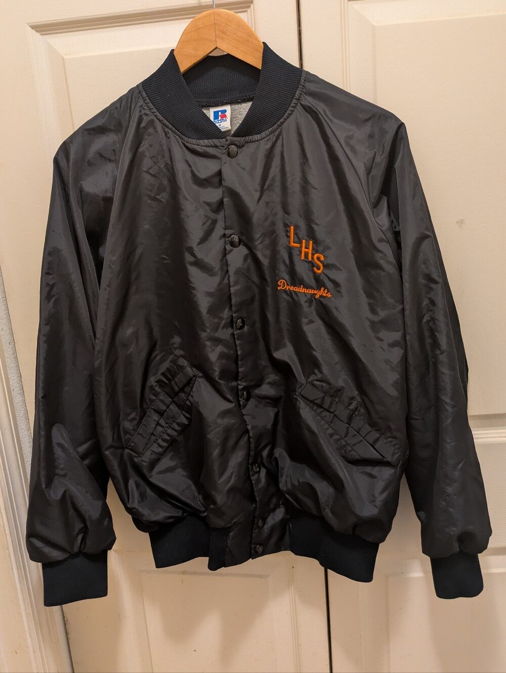 Vintage  90s Lakeland High School Dreadnaughts Windbreaker
